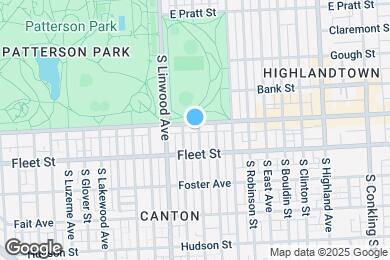 Map image of the property - 2937 Eastern Ave