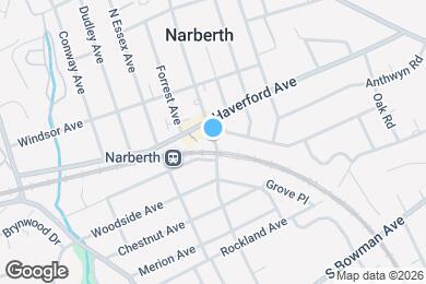 Map image of the property - The Lofts at Narberth Station