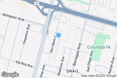 Map image of the property - 785 Santa Cecilia Terrace