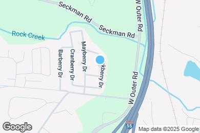 Map image of the property - 5854 Blackberry Dr