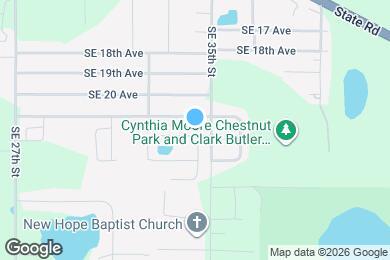 Map image of the property - 3412 SE 22nd Ave