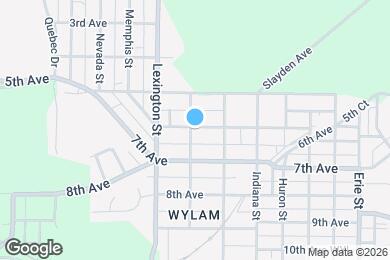 Map image of the property - 4623 6th Ave