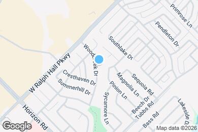 Map image of the property - 136 Woodcreek Dr