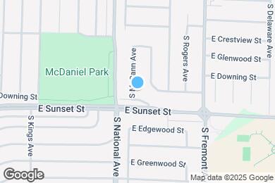 Map image of the property - 2536 S McCann Ave