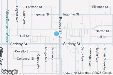 Map image of the property - 7625 Reseda Blvd