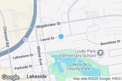 Map image of the property - 12616 Lakeshore Dr