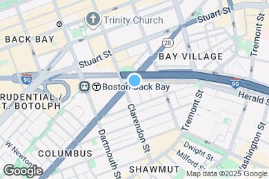 Map image of the property - 17 Cazenove St