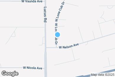 Map image of the property - 1182 W Lone Cub Dr