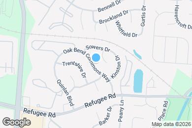 Map image of the property - 3376 Oak Bend Blvd