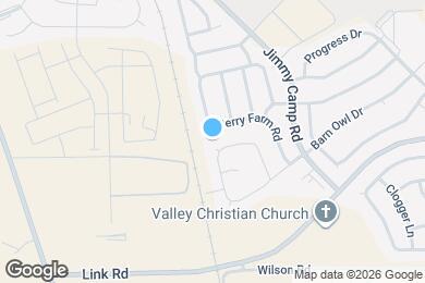 Map image of the property - 7601 Barn Owl Dr
