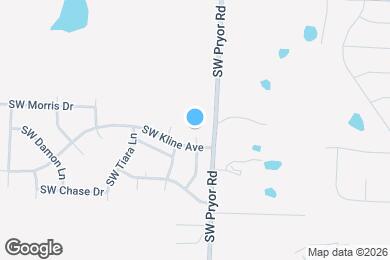 Map image of the property - 2008 SW Kline Ave