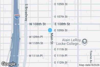 Map image of the property - 10909 S Main St
