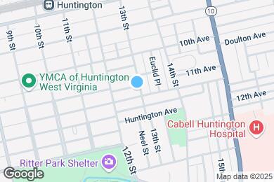 Map image of the property - 1127 13th St