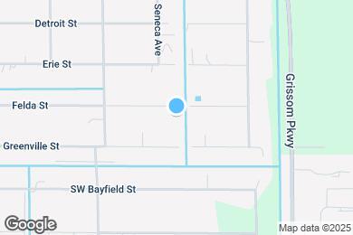 Map image of the property - 3395 Felda St