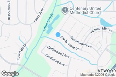 Map image of the property - 477 Shady Grove Ct