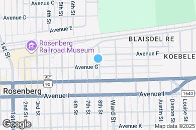 Map image of the property - 2415 Avenue G