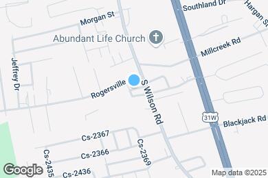 Map image of the property - 1607 S Wilson Rd