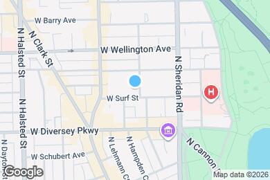 Map image of the property - 516 W Surf St