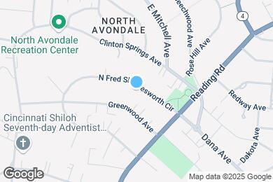 Map image of the property - 775 N Fred Shuttlesworth Cir