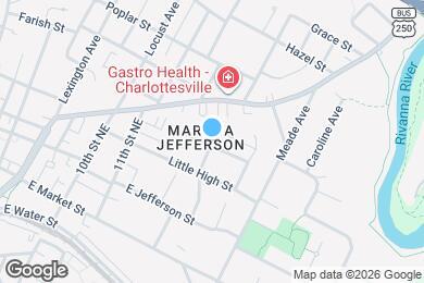 Map image of the property - 1147 Meriwether St