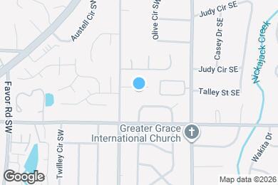 Map image of the property - 33 Alston Ln SW