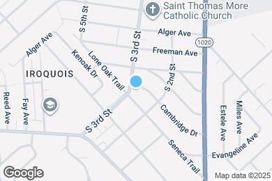 Map image of the property - 6411 S 3rd St