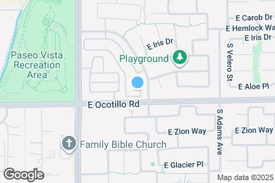 Map image of the property - 3970 S Laurel Way