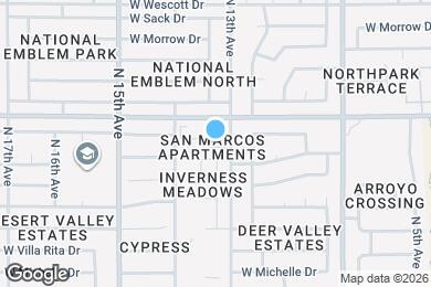 Map image of the property - 1120 W Villa Theresa Dr