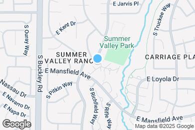 Map image of the property - 17321 E Mansfield Ave