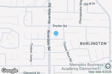 Map image of the property - 6986 Oakland Chase