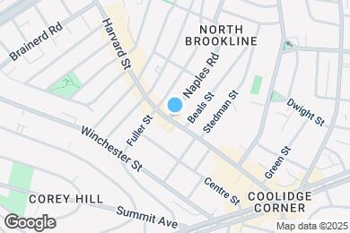 Map image of the property - 397A Harvard St