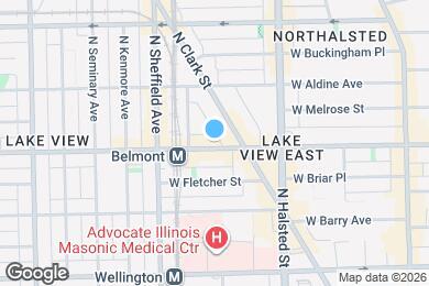 Map image of the property - 908 W Belmont Ave