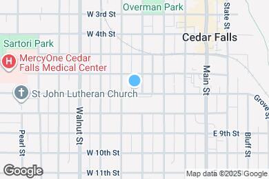 Map image of the property - 409 W 7th St