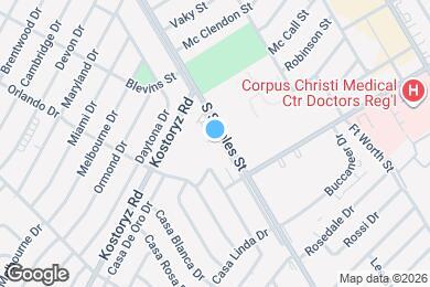 Map image of the property - 3237 S Staples St