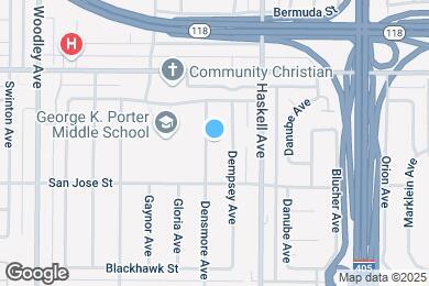 Map image of the property - 10544 Densmore Ave
