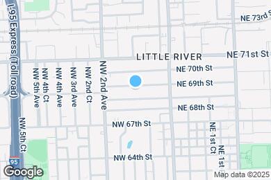 Map image of the property - 110 NW 69th St