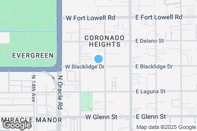 Map image of the property - 212 W Blacklidge Dr