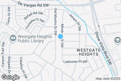 Map image of the property - 1212 Mimbres St SW