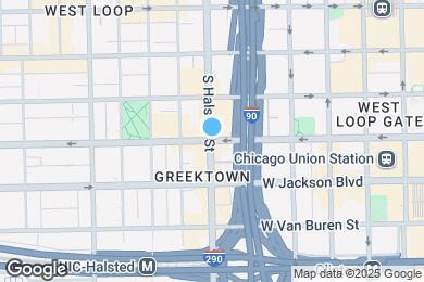 Map image of the property - 797 W Adams St