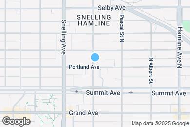 Map image of the property - 1517 Portland Ave