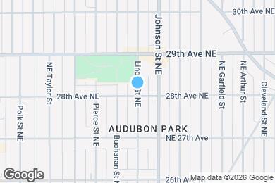 Map image of the property - 2802 Lincoln St NE