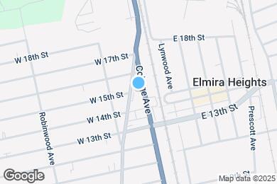 Map image of the property - 244 Oakwood Ave