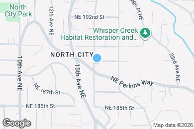 Map image of the property - 1601 NE 189th St