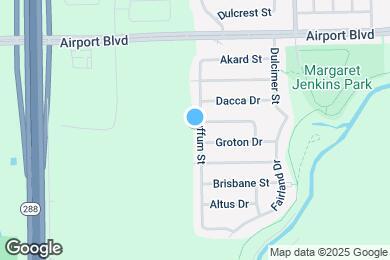 Map image of the property - 10826 Buffum St