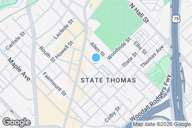 Map image of the property - 2848 Woodside St