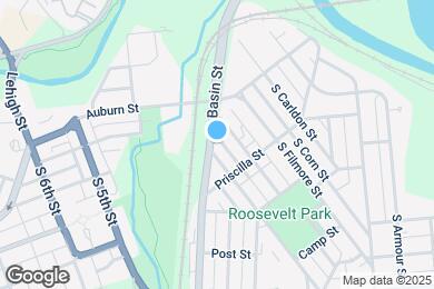 Map image of the property - 641 S Woodward St