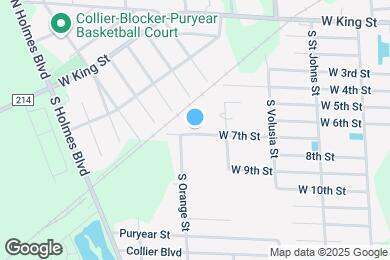 Map image of the property - 1036 W 7th St