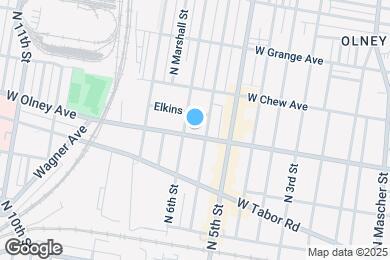 Map image of the property - 539 W Olney Ave