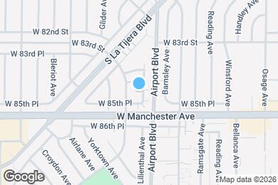 Map image of the property - 8437 Lilienthal Ave