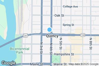 Map image of the property - 401 N 4th St